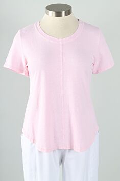Short Sleeve Scoop Neck Tee - Lullaby