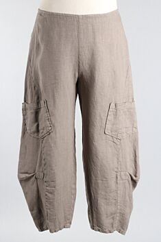 Barrel Crop Pant - Moss