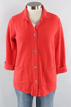 Collared Cardi - Vanilla Collared Cardi - Vanilla