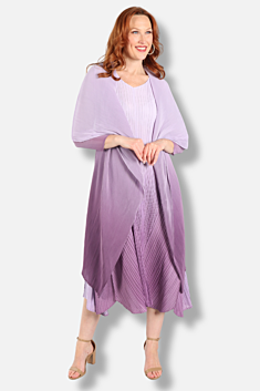 Collare Coat - Foggy Lavender