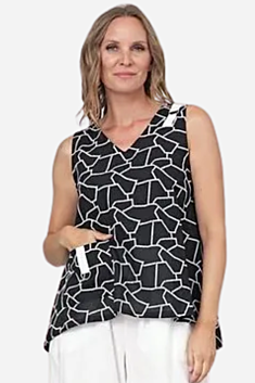 Aubriella Tank - Black