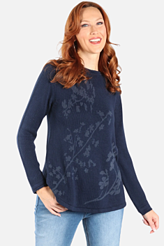 Branches Sweater - Navy