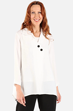 Two Button Jacket - Cream