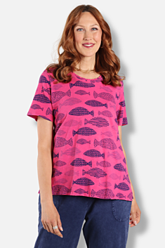 High/Low Top Plus - Roja Finny Print