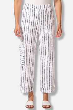 J Pocket Flood - White Driftwood Stripe