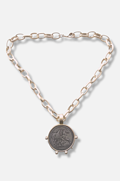 Rodeo Coin Necklace - Gold 