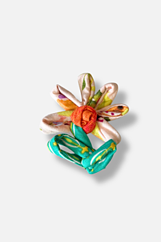 Fleurette Pin - Natural #6