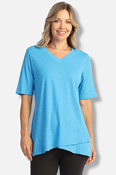 V-Neck Top Plus - Malibu