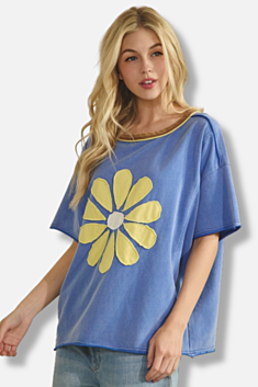 Daisy Tee - Royal Blue