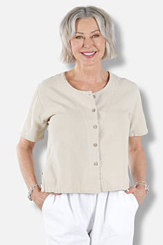 Crop Top Plus - Stone
