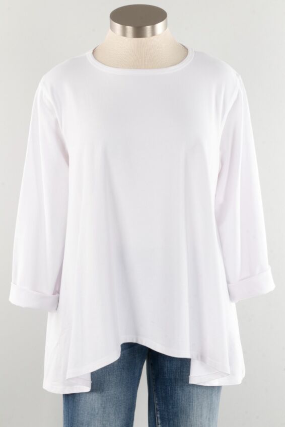 Longer Angel Tee - Chalk