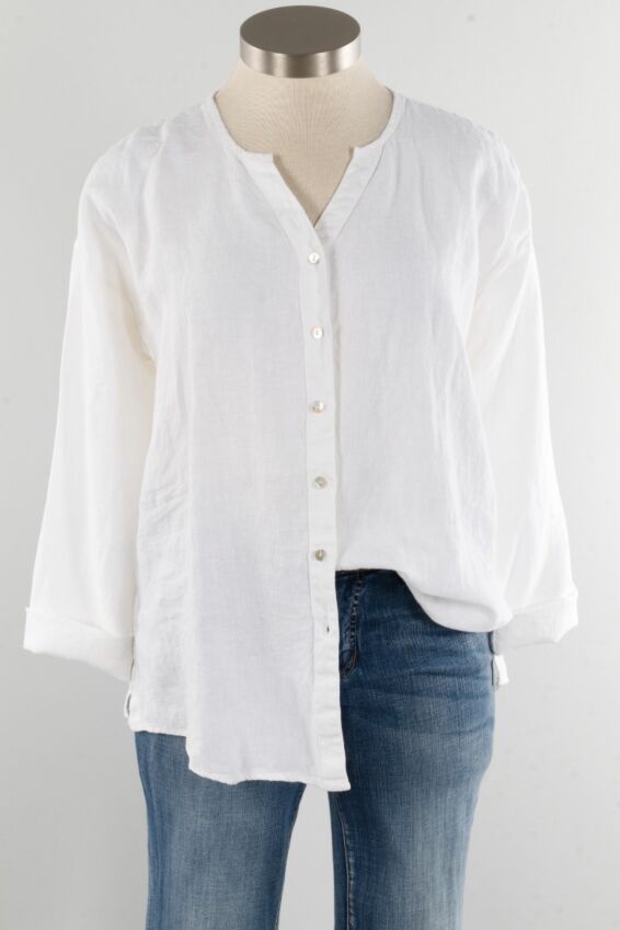 Boxy Shirt - White