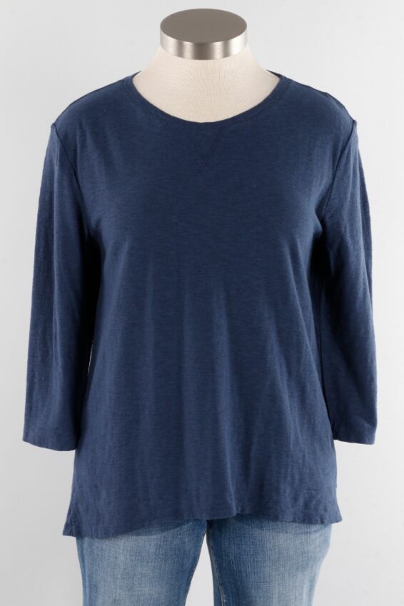 3/4 Boxy Top - Night Sky