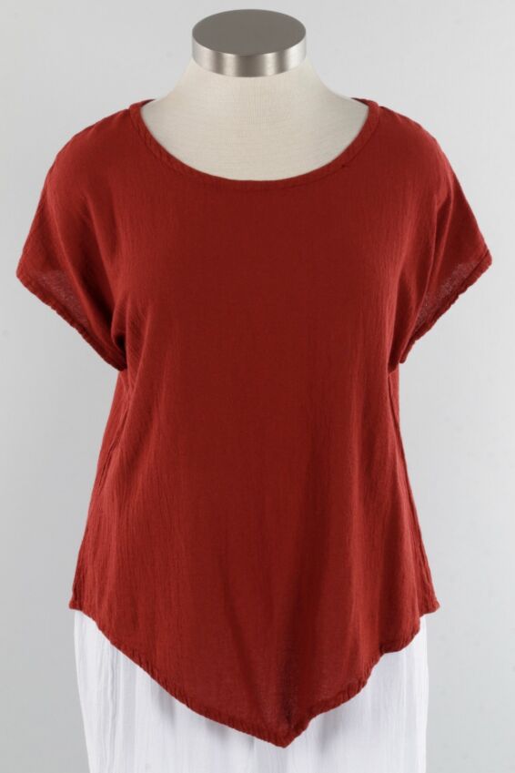 Grace Top - Brick
