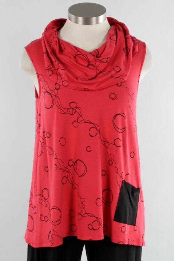 Ozette Top - Ruby