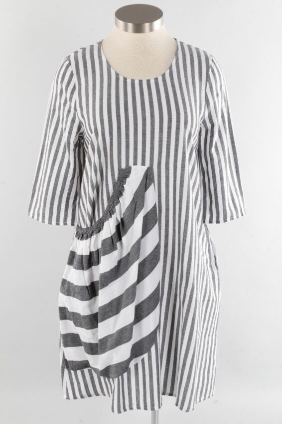 Pepper Dress - Tommy Stripe