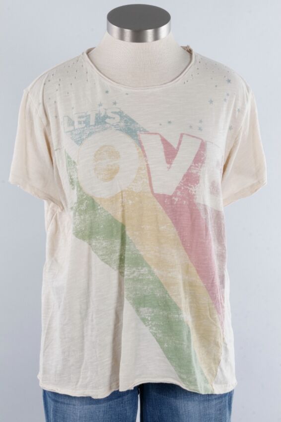Let's Love Tee - Moonlight