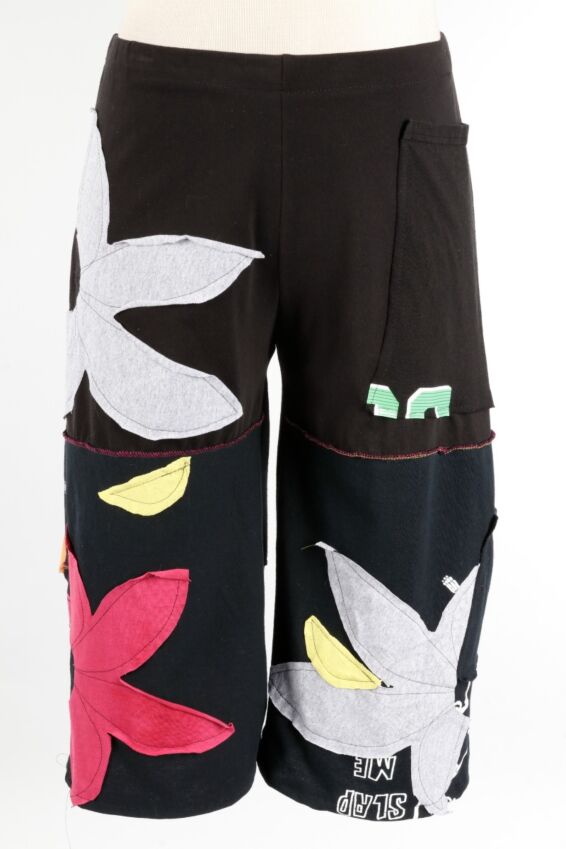 Cargo Capri - Black Multi #5