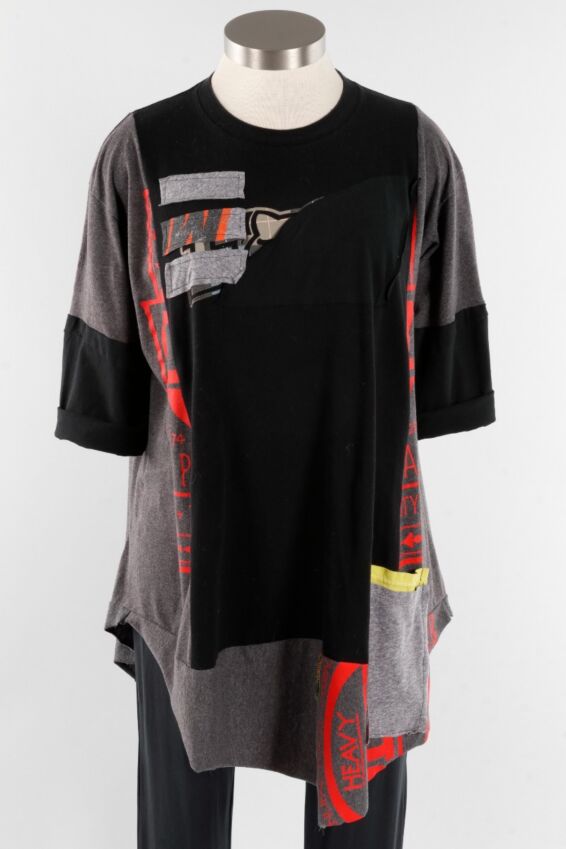 3 Stripe Point - Black & Grey #5
