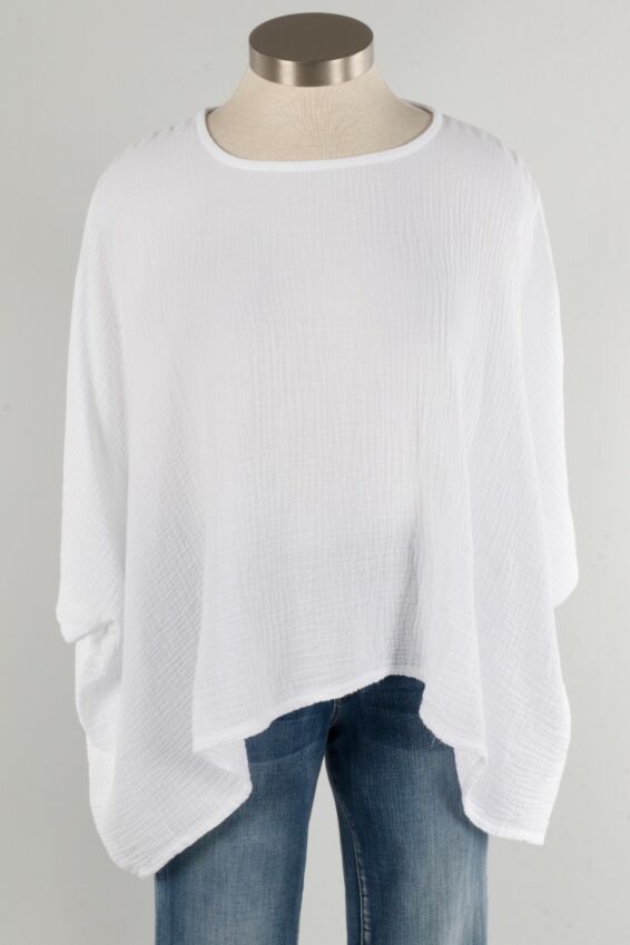 Drape Top - White