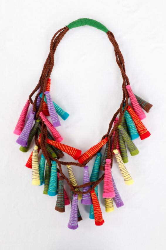 Bugle Necklace - Multi