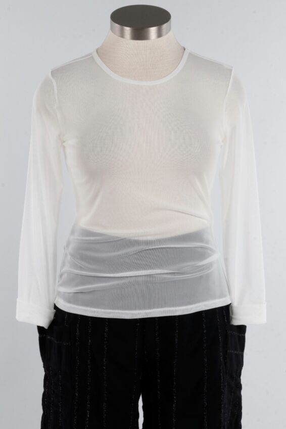 Mika Tee - White Mesh
