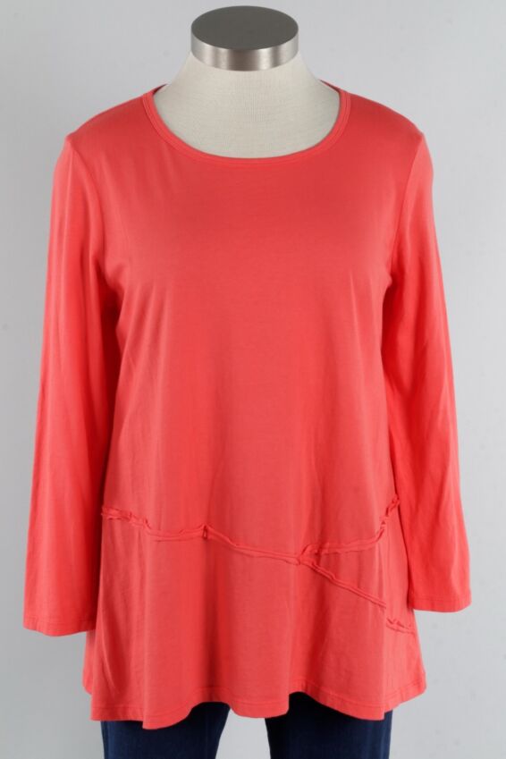 Seam Tunic - Tomato