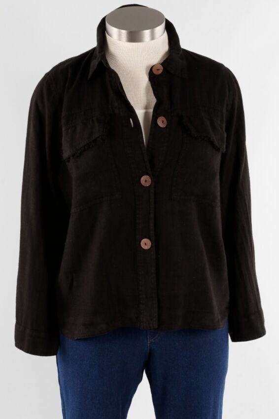 Long Sleeve Jacket - Black