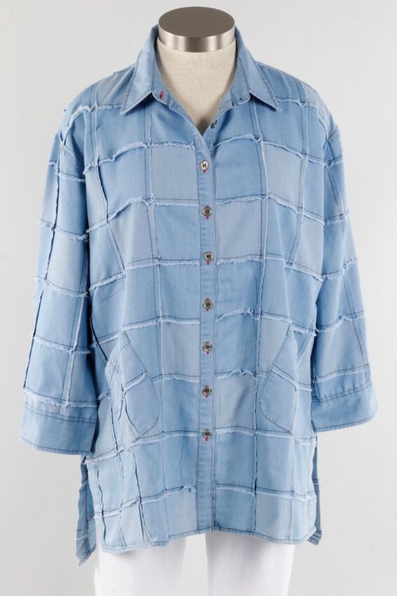 Patch Shirt - Lt. Denim
