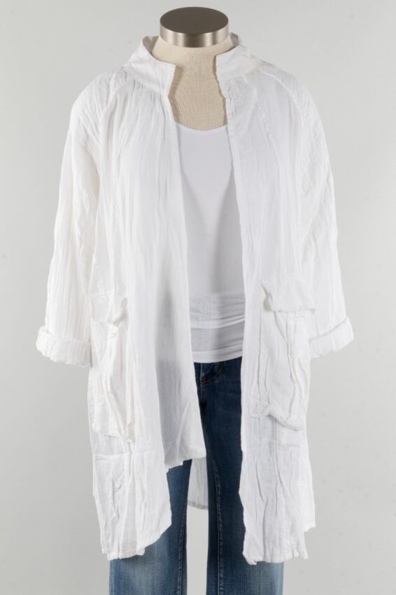 Open Duster Plus - White