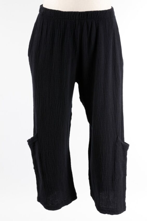Casbah Pant - Black Gauze
