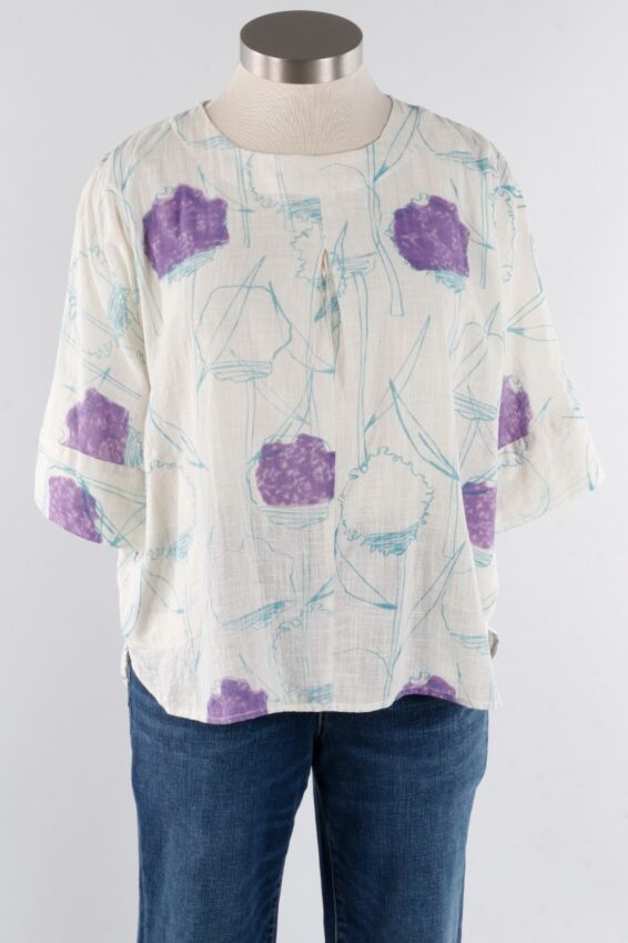 Tuck Pullover - Natural