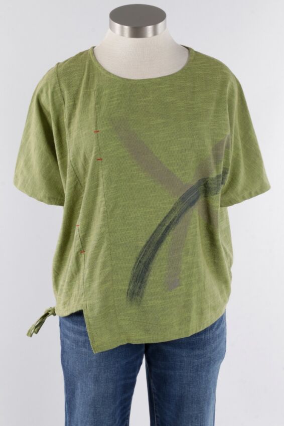 Drawstring Pullover - Green