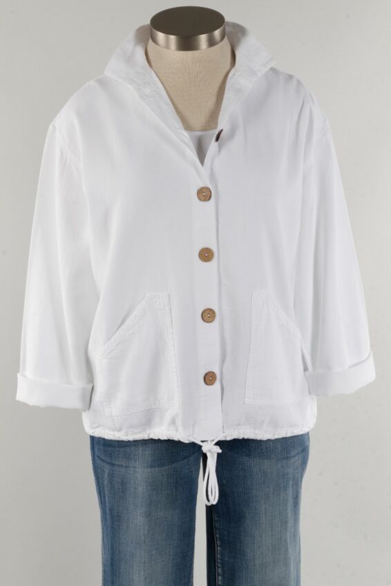 Balboa Jacket Plus - White
