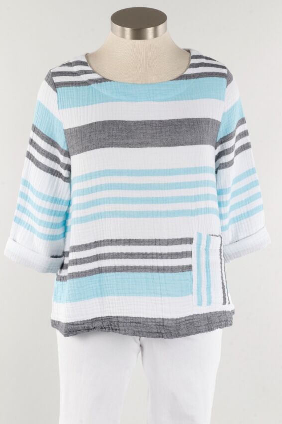Pocket Pullover - Pool
