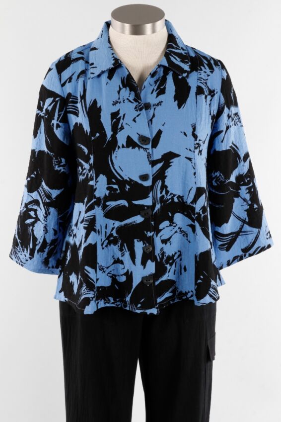 Button Swing Top - Lake