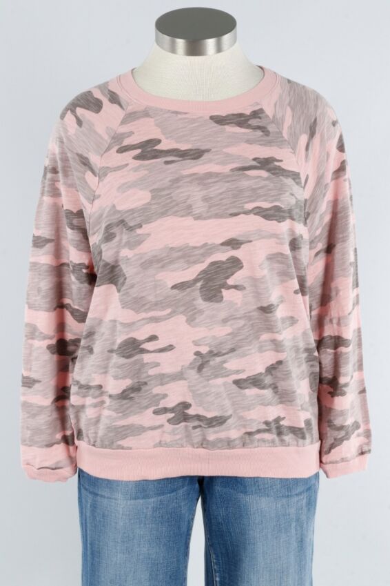 Raglan Top - Dusty Pink