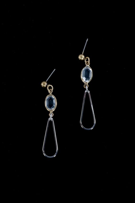 Locklyn Dangle Earring - Crystal
