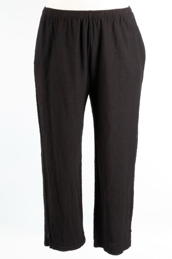 Basic Crop Pant - Black