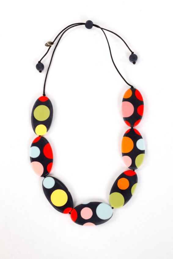 Lena Necklace - Multi Dot