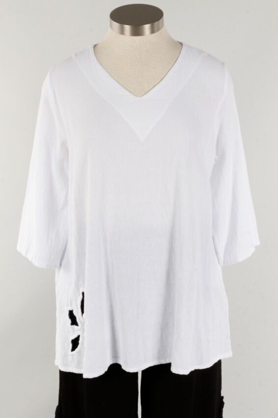 Flor Top - White