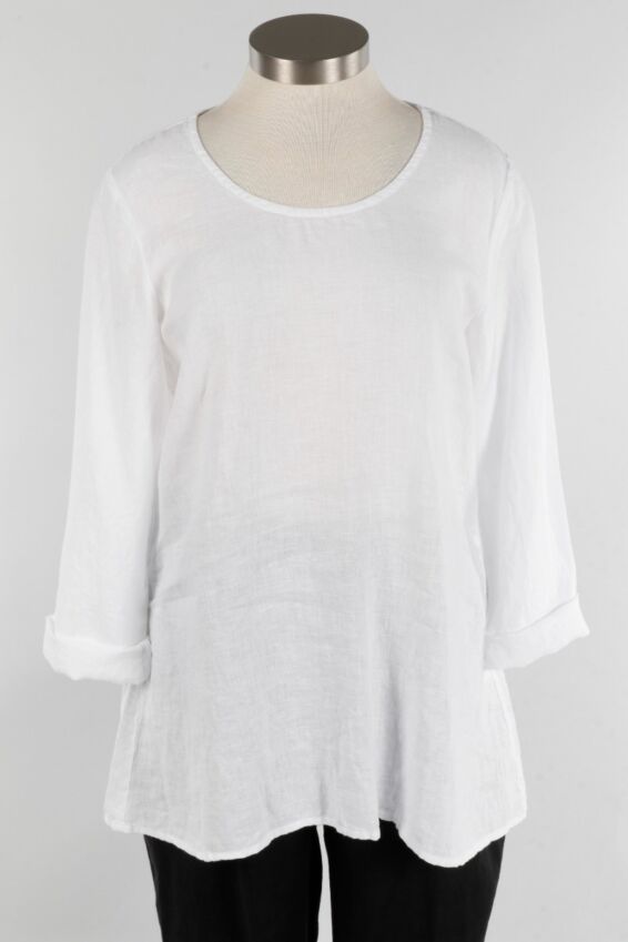 Solstice Tunic Plus - Blanc