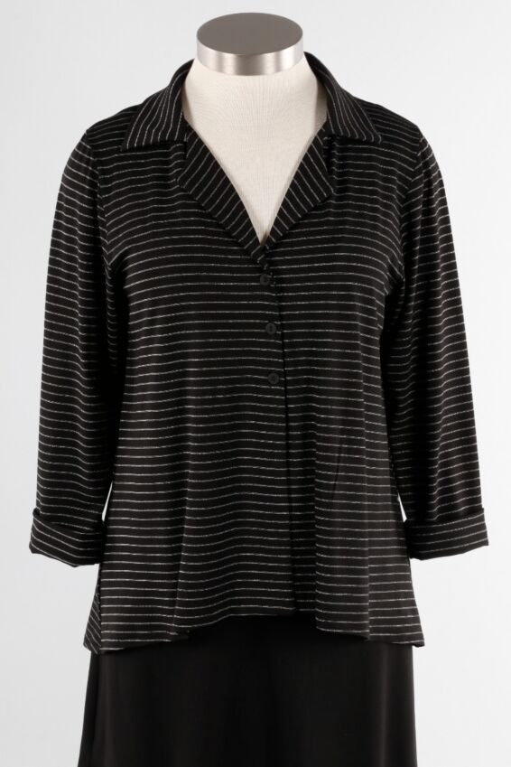 Jacket - Silver Stripe