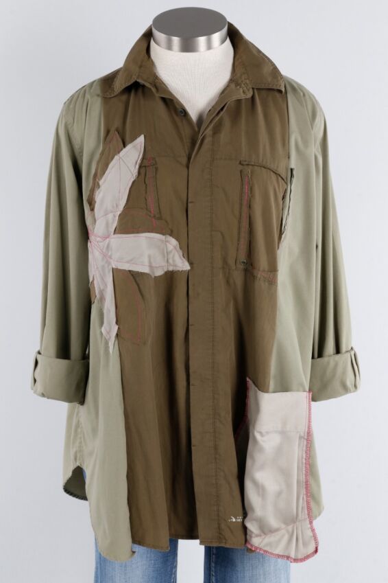 Rose Big Shirt - Army #4