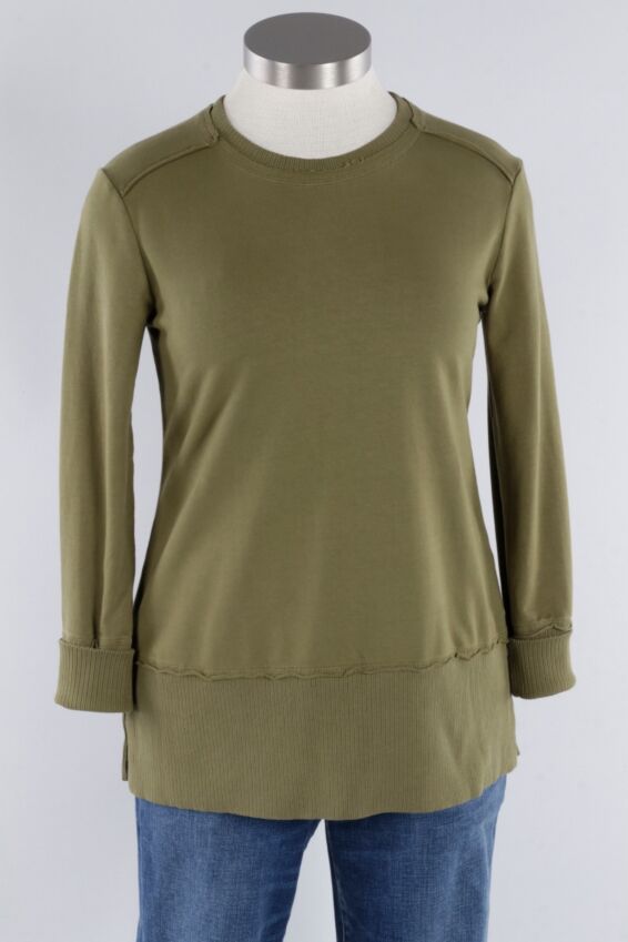 Relaxed Split Tunic - Mojito
