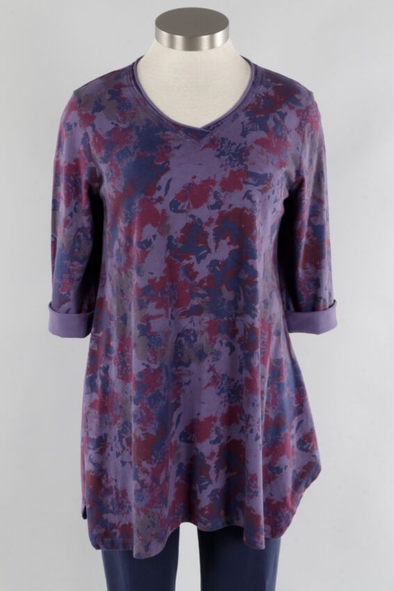 Relax A-Line - Thistle Print