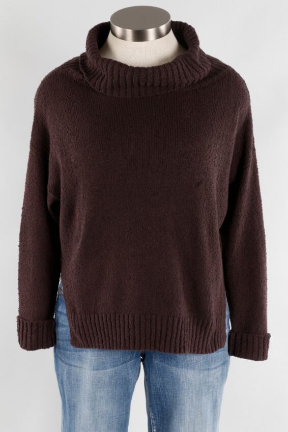 Boucle Cowl - Raisin