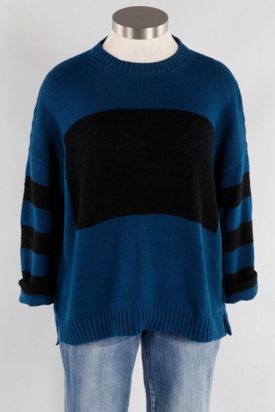 Rectangle Top - Admiral & Black