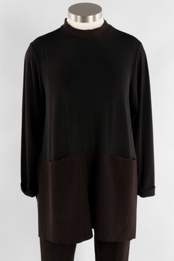 Smock Tunic - Black