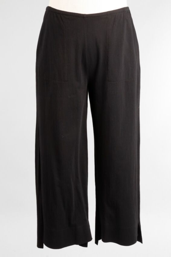 Deep Hem Flood - Black